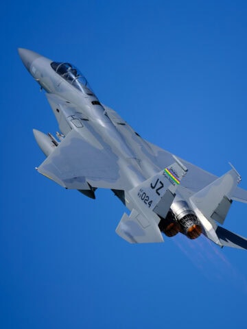 F-15 Eagle at the Cleveland Air Show 2024