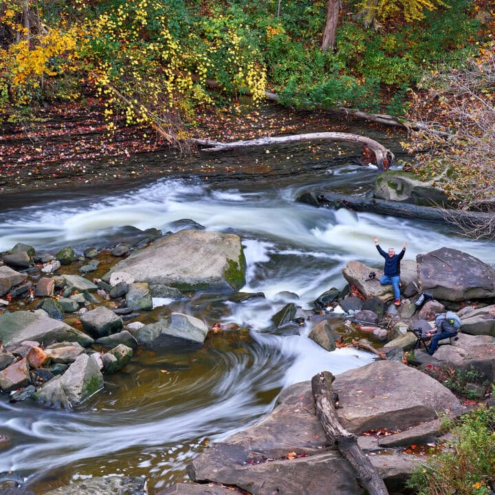 Tinkers Creek Falls - Swirls Time Lapse with @bnrpix holding really still