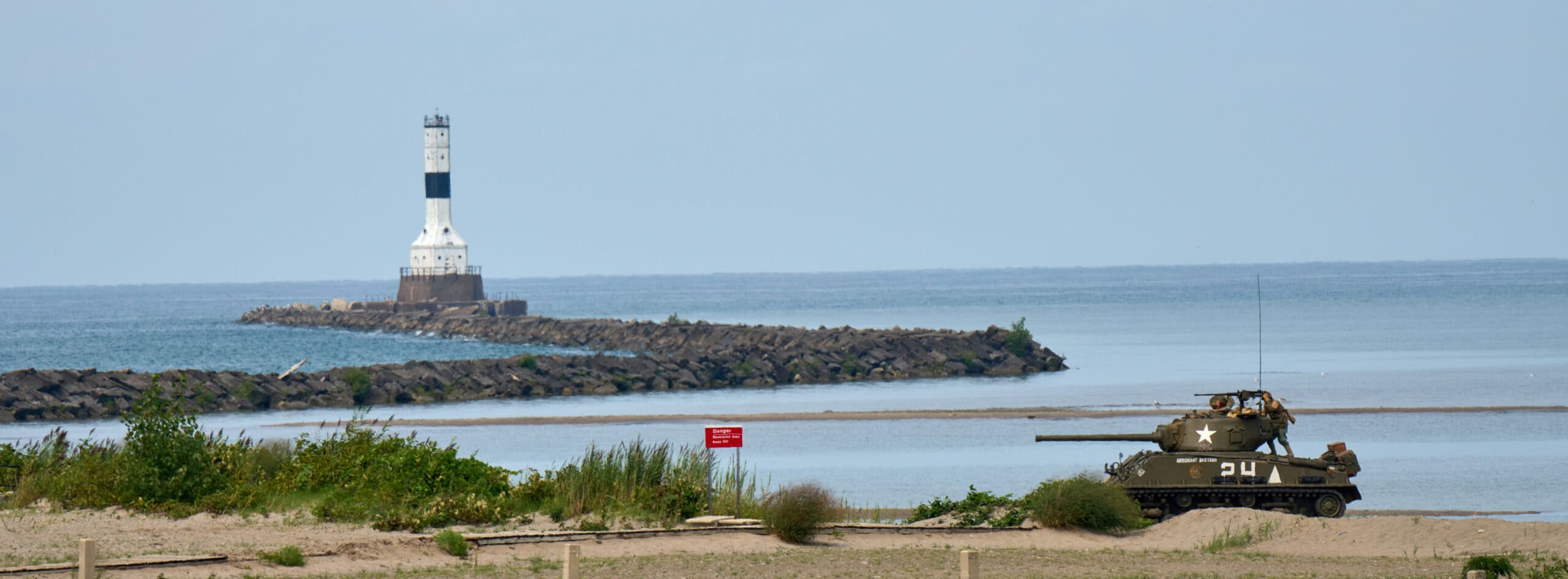 Conneaut Lighthouse and Tank