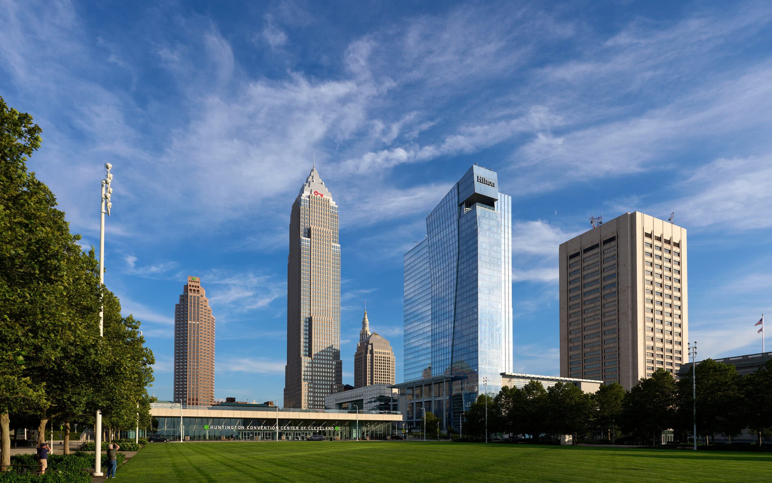 Cleveland Skyline from Mall C