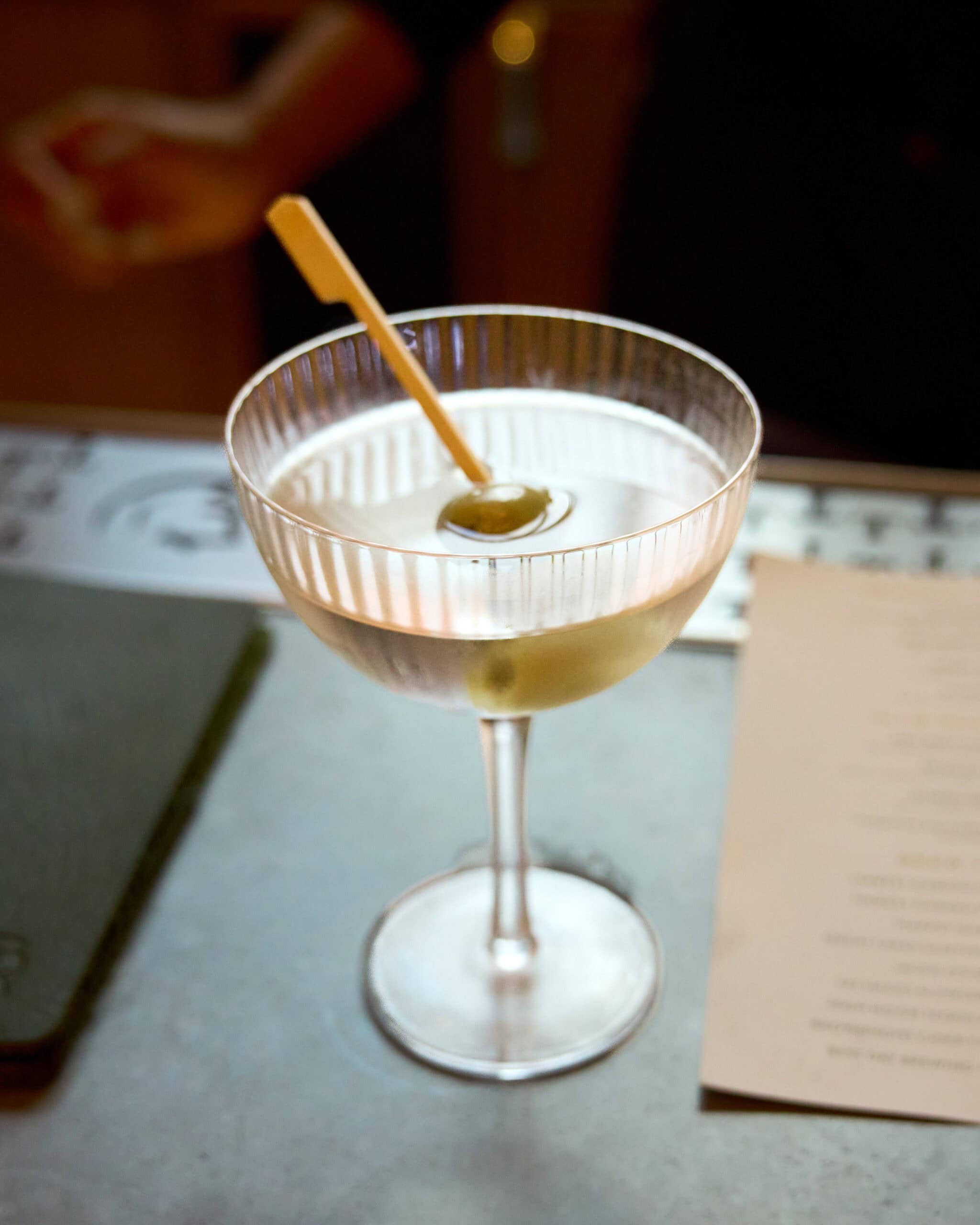 Martini at Fidelity Hotel Cleveland