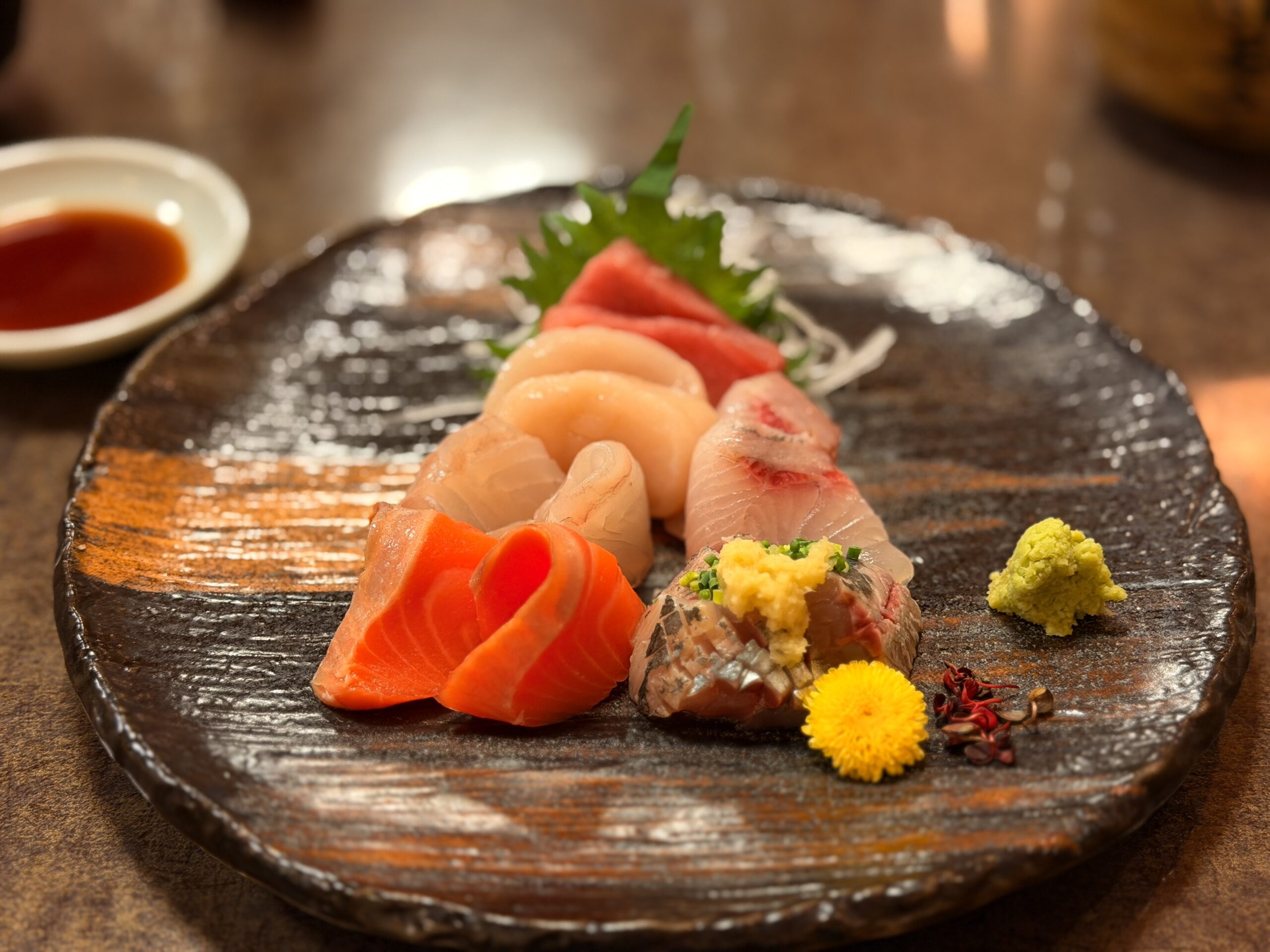 Sashimi in Nikko